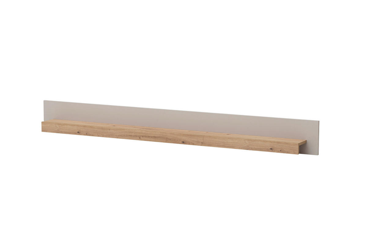 WANDBOARD in 189/20/15 cm Eiche Artisan  - Eiche Artisan, Design, Holzwerkstoff (189/20/15cm) - MID.YOU
