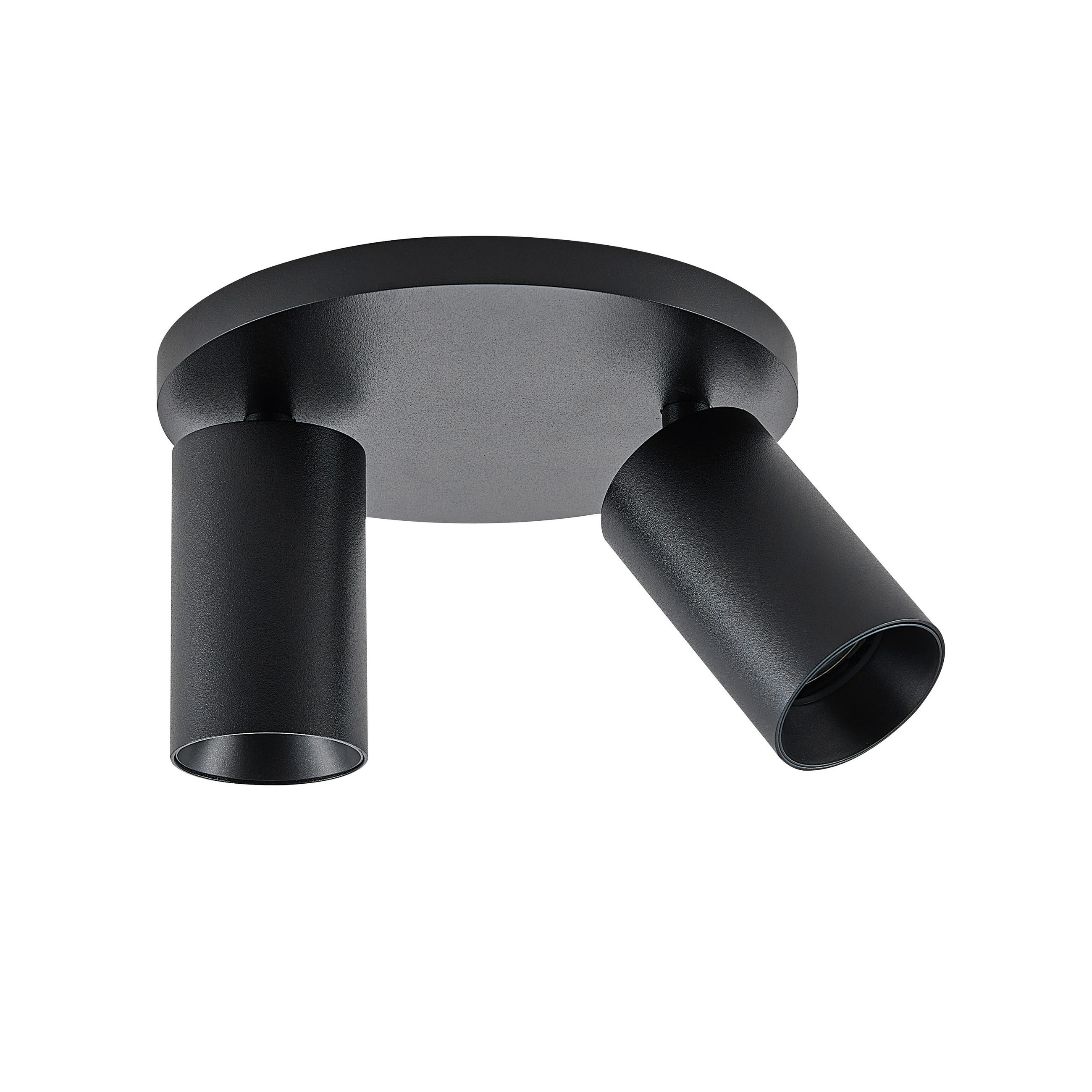 DECKENSTRAHLER Can 20/20/12,5 cm - Schwarz, Design, Metall (20/20/12,5cm)