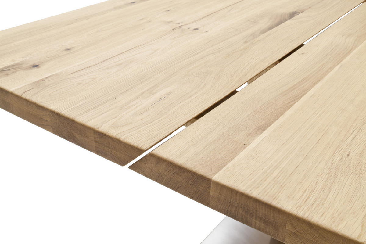ESSTISCH in Holz, Metall, Holzwerkstoff 220/100/77 cm  - Design, Holz/Holzwerkstoff (220/100/77cm) - Livetastic