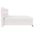 BOXSPRINGBETT 160/200 cm  in Greige  - Greige/Schwarz, KONVENTIONELL, Textil/Metall (160/200cm) - Carryhome