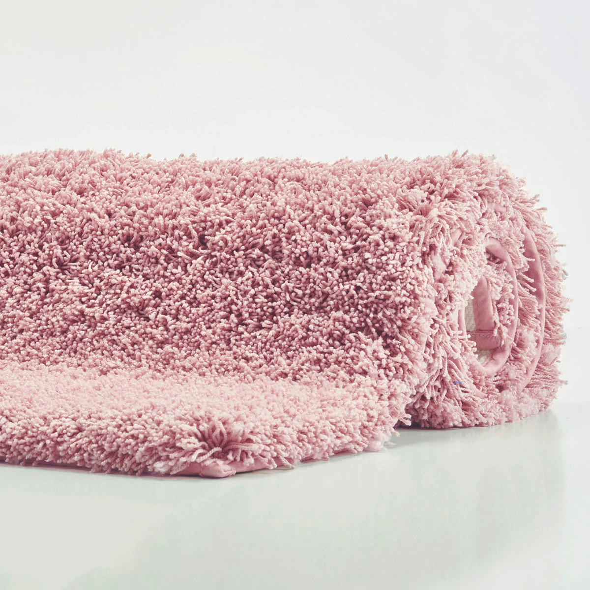 BADTEPPICH Musa Rosa 60/60 cm  - Rosa, Basics, Kunststoff/Textil (60/60cm) - Aquanova