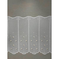 ZÁCLONA KRÁTKÁ, poloprůhledné, 30 cm - světle žlutá, Konvenční, textil (30cm) - Esposa