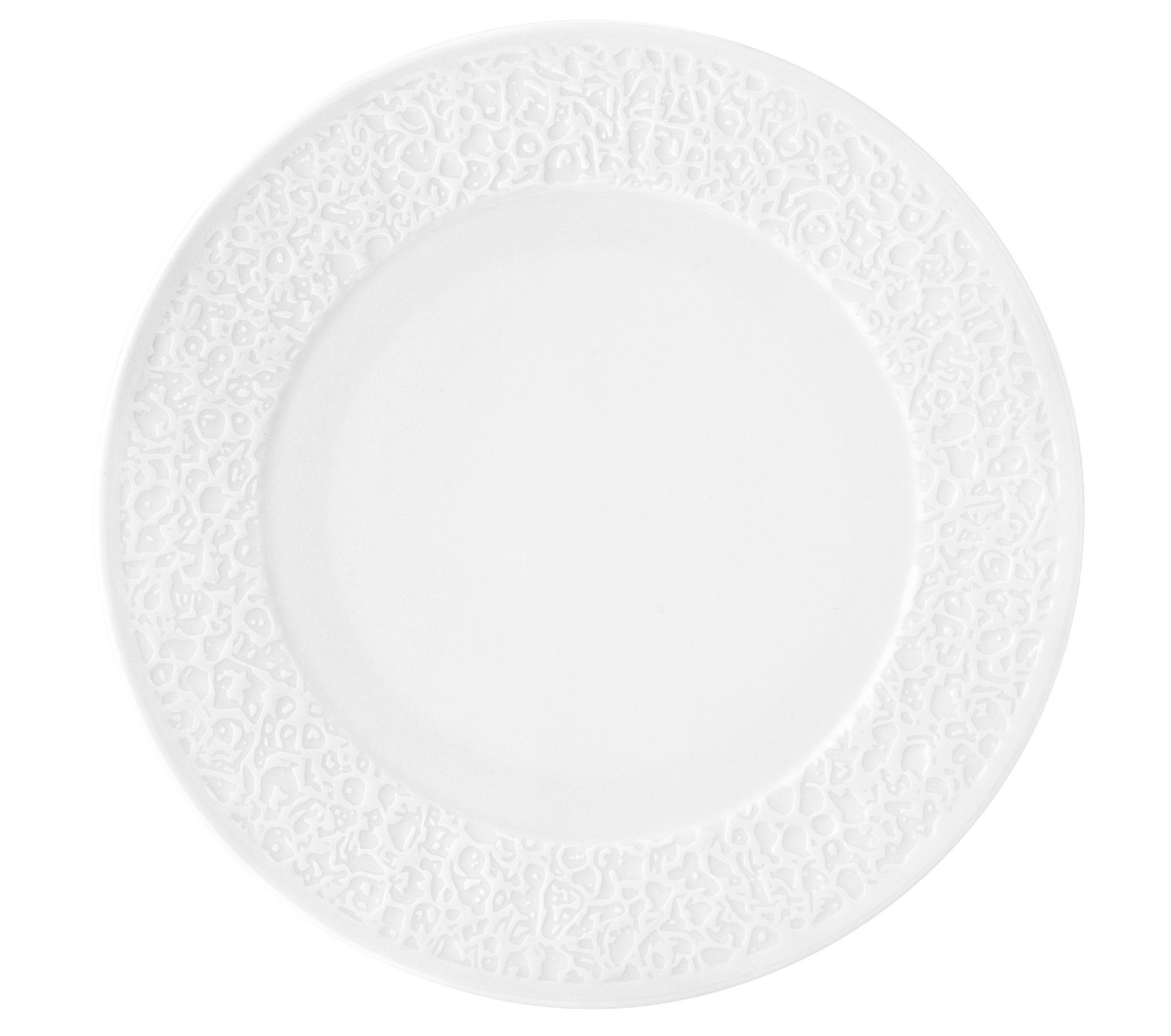 Farfurie Întinsă 28 cm  - alb, Design, ceramică (28cm) - Seltmann Weiden