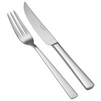 STEAKBESTECK 12-teilig  - Edelstahlfarben, Trend, Metall - Echtwerk