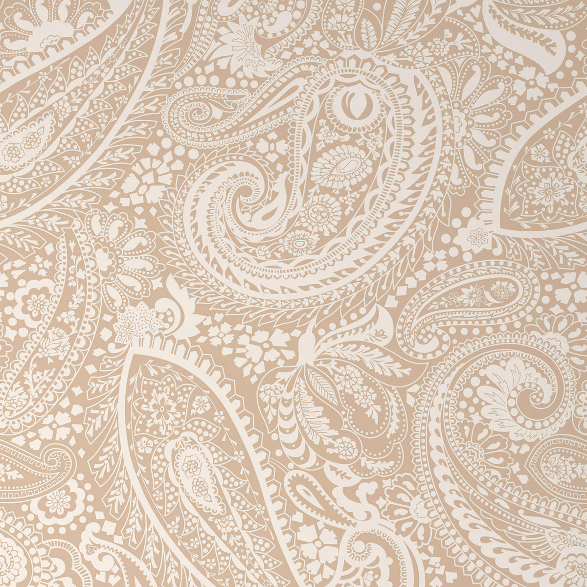 WENDEBETTWÄSCHE Mavie Satin 140/200 cm  - Beige, KONVENTIONELL, Textil (140/200cm) - Novel