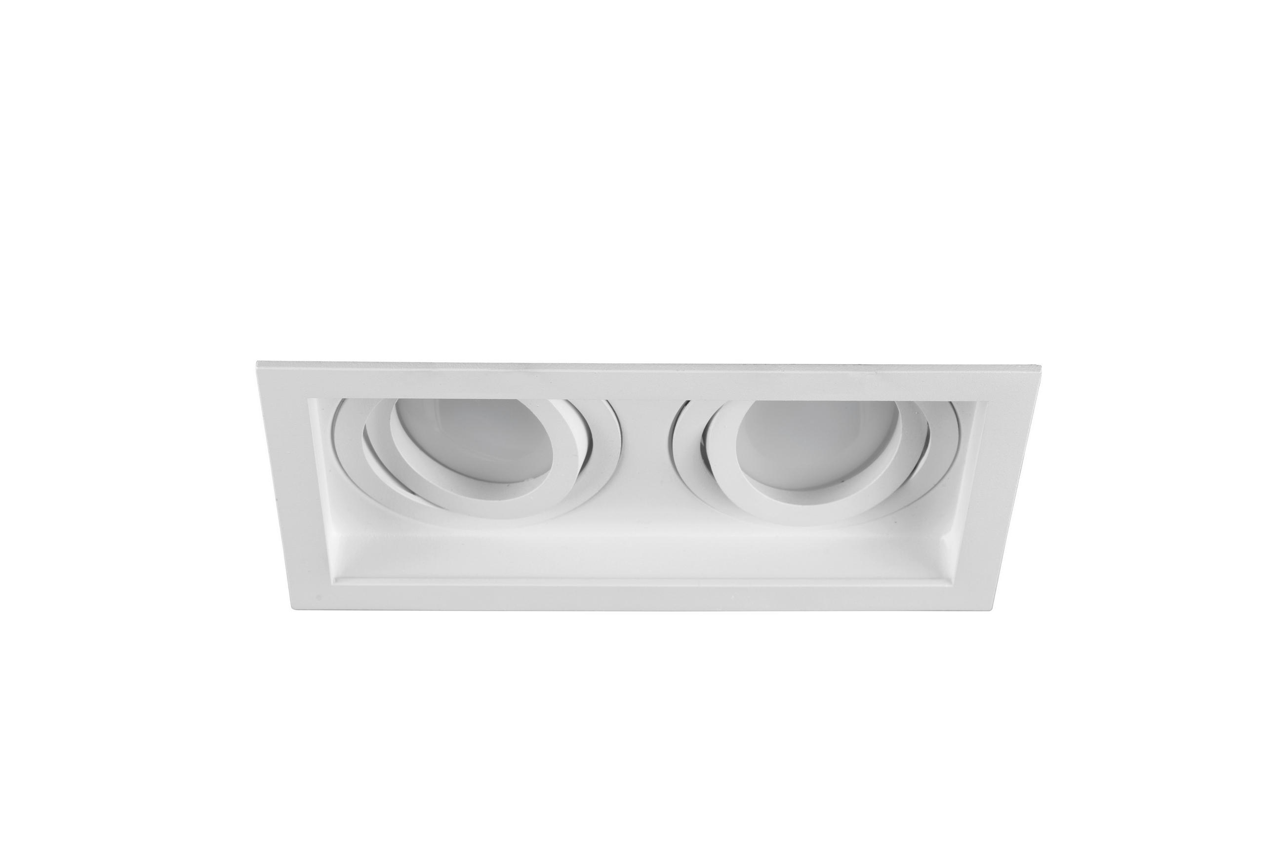 EINBAUSPOT Kenai 17,2/9,2/10,0 cm   - Weiß, KONVENTIONELL, Metall (17,2/9,2/10,0cm) - Trio Leuchten