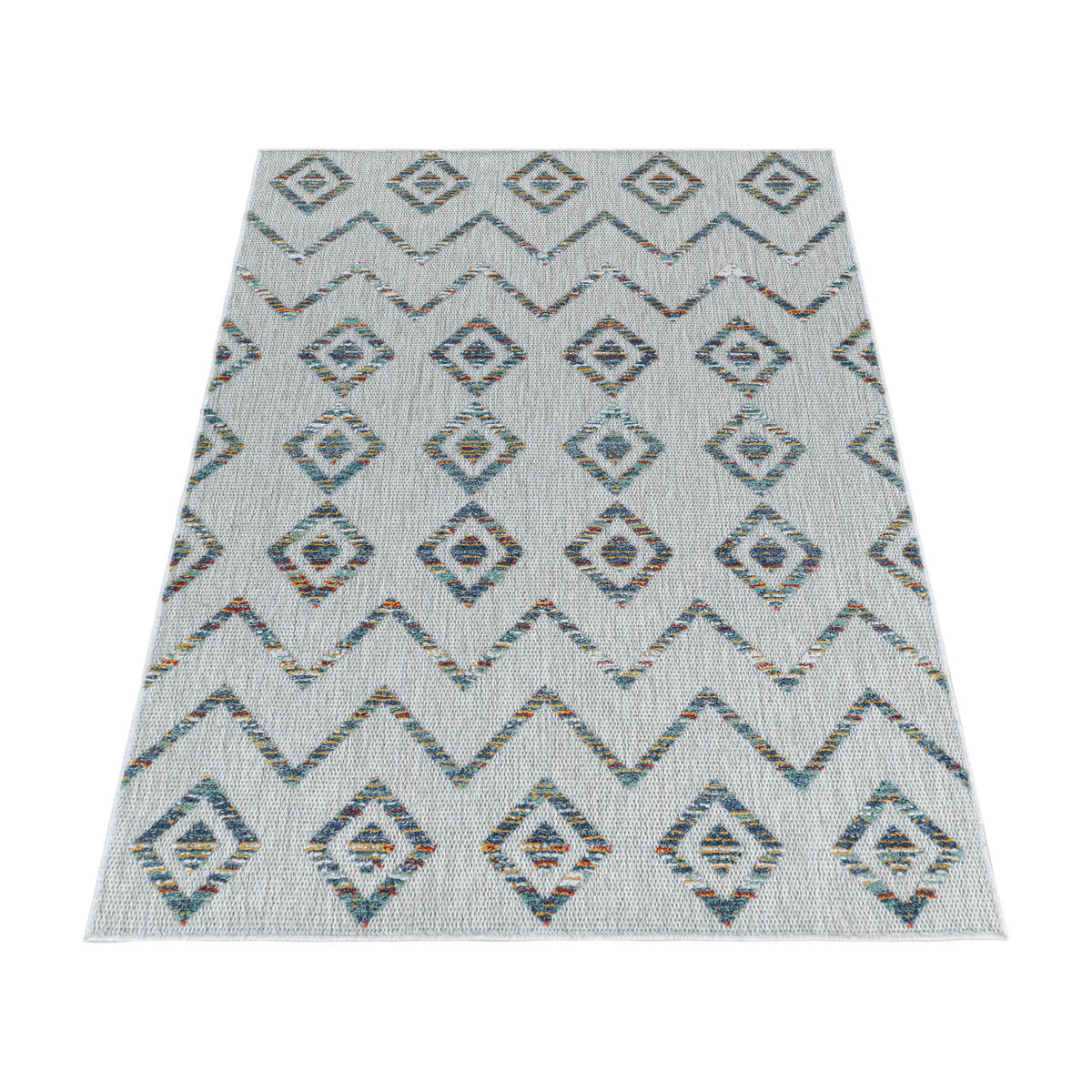 FLACHWEBETEPPICH 240/340 cm Bahama Multicolor  - Multicolor, Design, Textil (240/340cm) - Novel