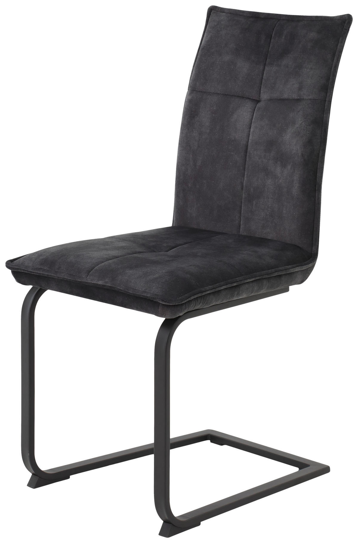 HOUPACÍ ŽIDLE, antracitová - antracitová, Design, kov/textil (46/93/59cm) - Carryhome