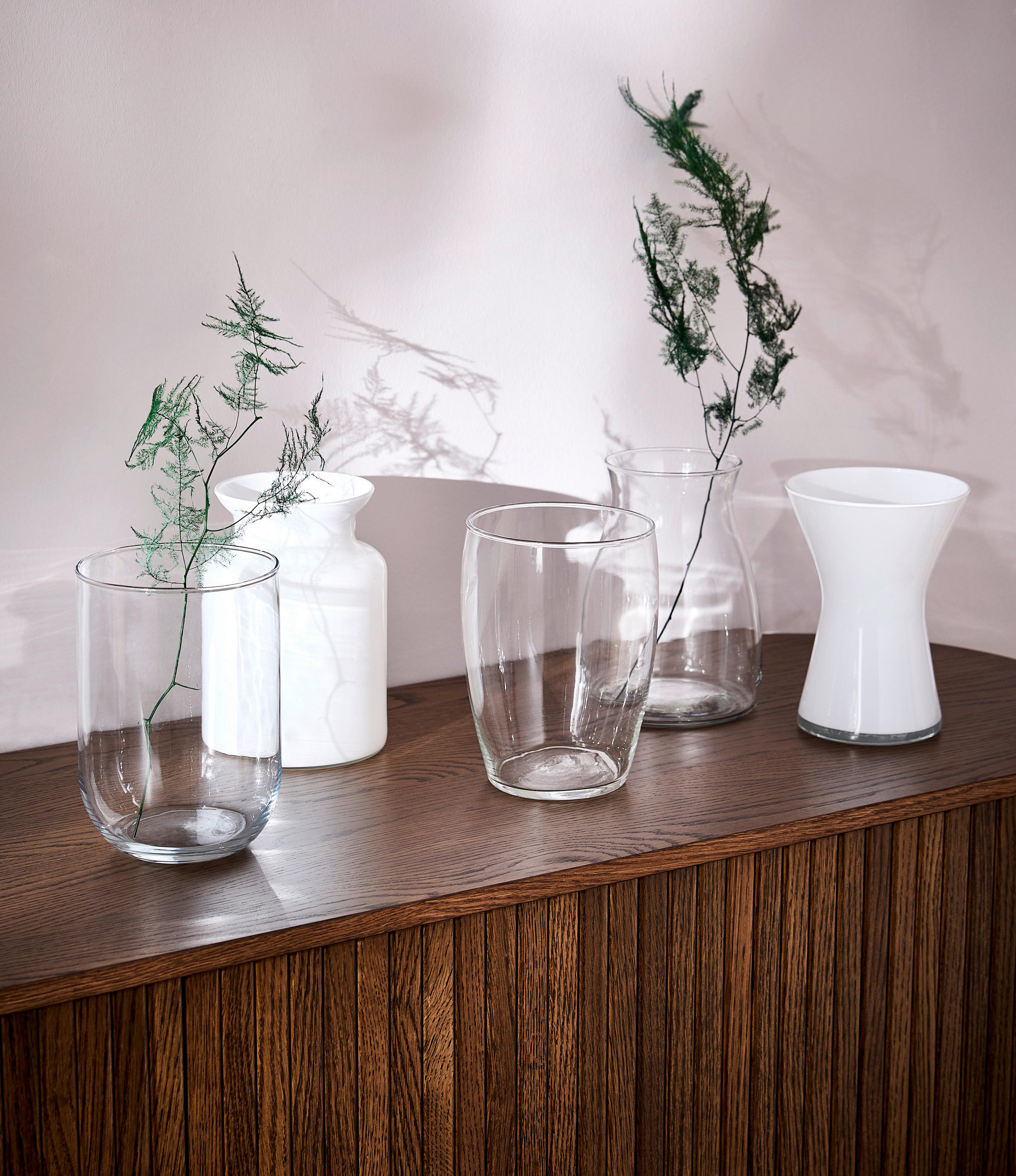 VASE  - Klar, Basics, Glas (14/20cm) - Ambia Home