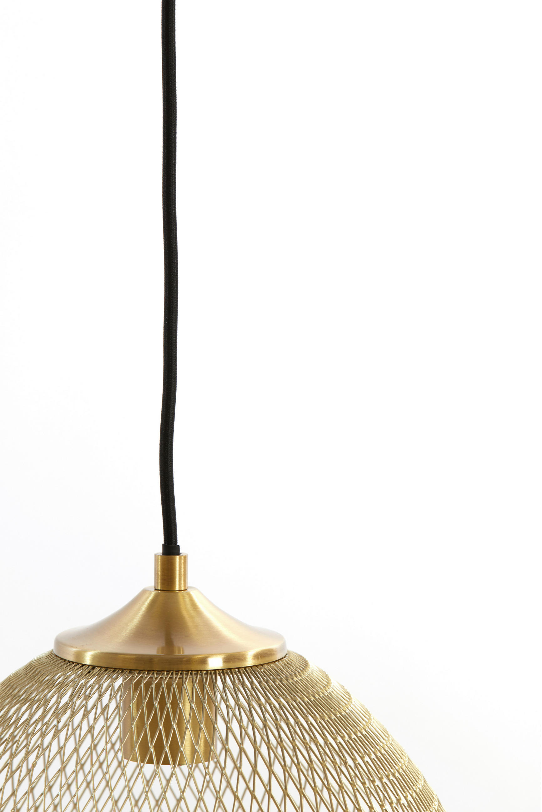 HÄNGELEUCHTE Moroc 104/30/34 cm   - Goldfarben, Design, Metall (104/30/34cm) - Light & Living