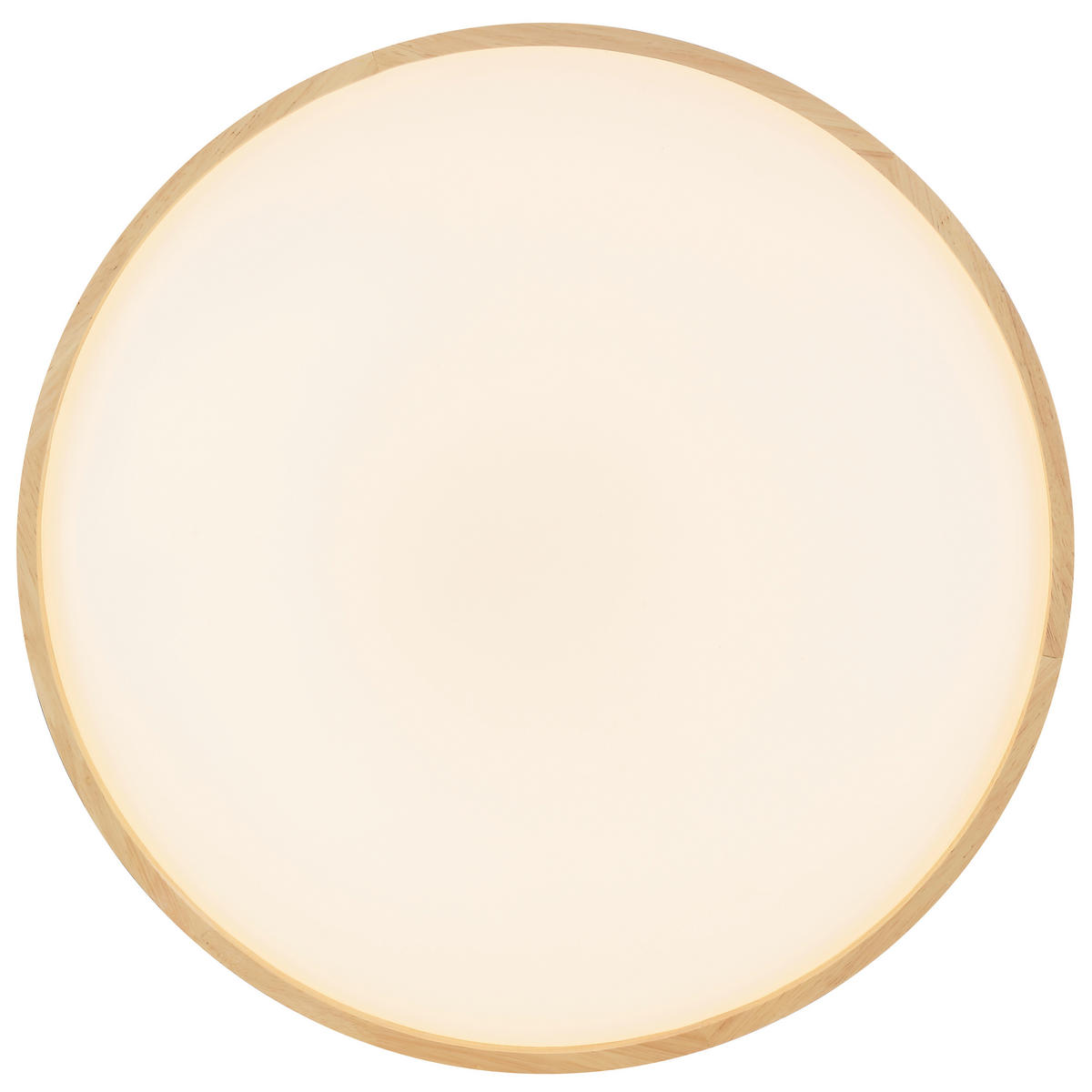 LED PLAFONJERA - boja bukve/crna, Osnovno, drvo/plastika (49,5/7,5cm)