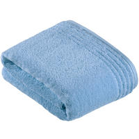 BADETUCH Vienna Style Supersoft Hellblau 100/150 cm  - Hellblau, Basics, Textil (100/150cm) - Vossen