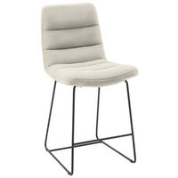 TRESENSTUHL in Textil Naturfarben  - Schwarz/Naturfarben, Design, Textil/Metall (52/106/66cm) - Dieter Knoll