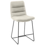 TRESENSTUHL in Naturfarben  - Schwarz/Naturfarben, Design, Textil/Metall (52/106/66cm) - Dieter Knoll