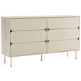 SIDEBOARD  in 150/85/40 cm  - Seidengrau, Design, Holzwerkstoff/Metall (150/85/40cm) - Xora
