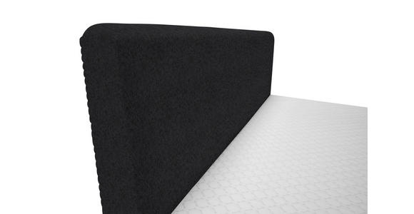 BOXBETT 180/200 cm in Anthrazit - Anthrazit/Schwarz, Design, Holz/Holzwerkstoff (180/200cm) - Xora