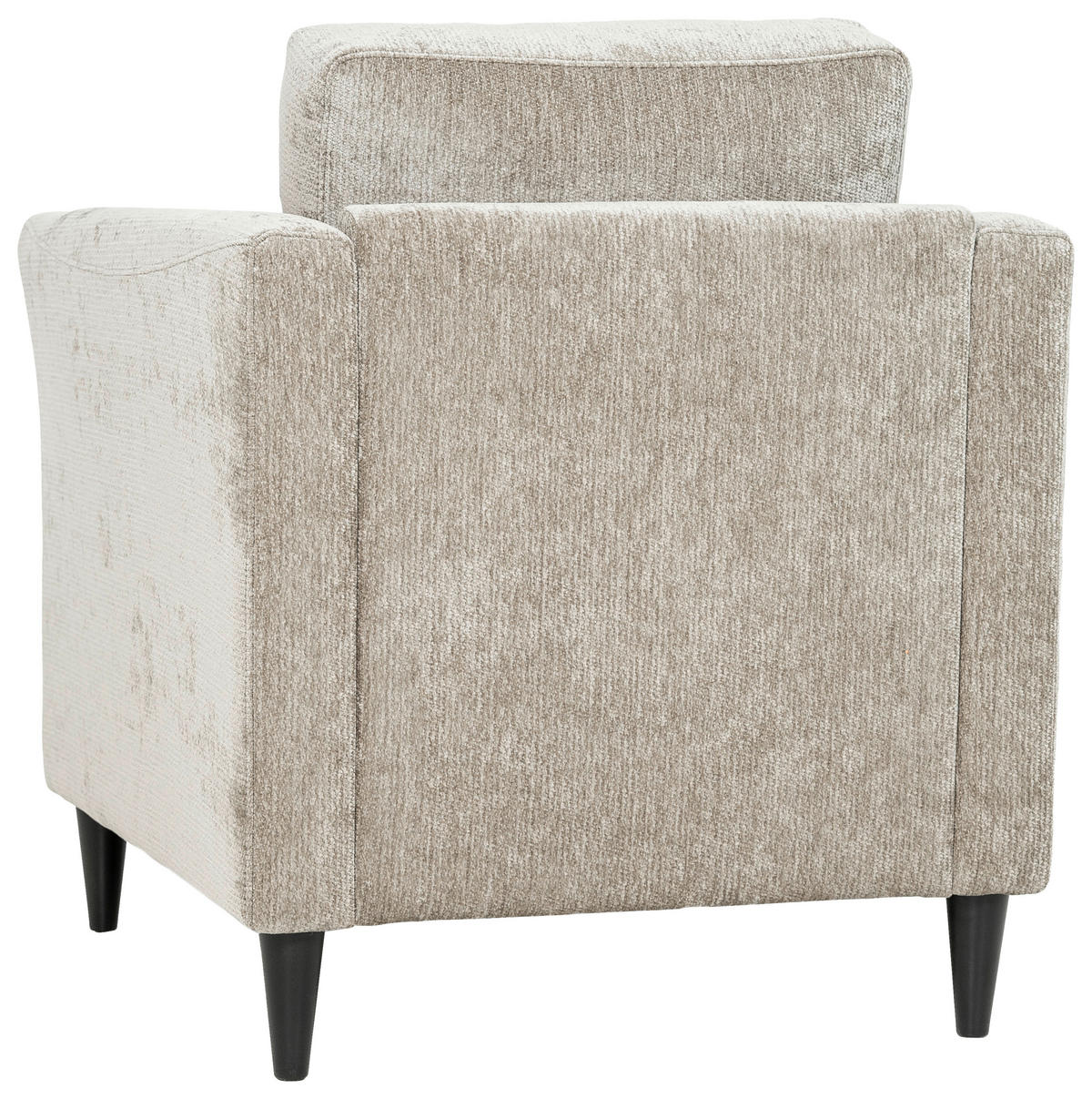 FÅTÖLJ i trä, textil cappuccino  - cappuccino/svart, Klassisk, trä/textil (80/85/90cm) - Best Price