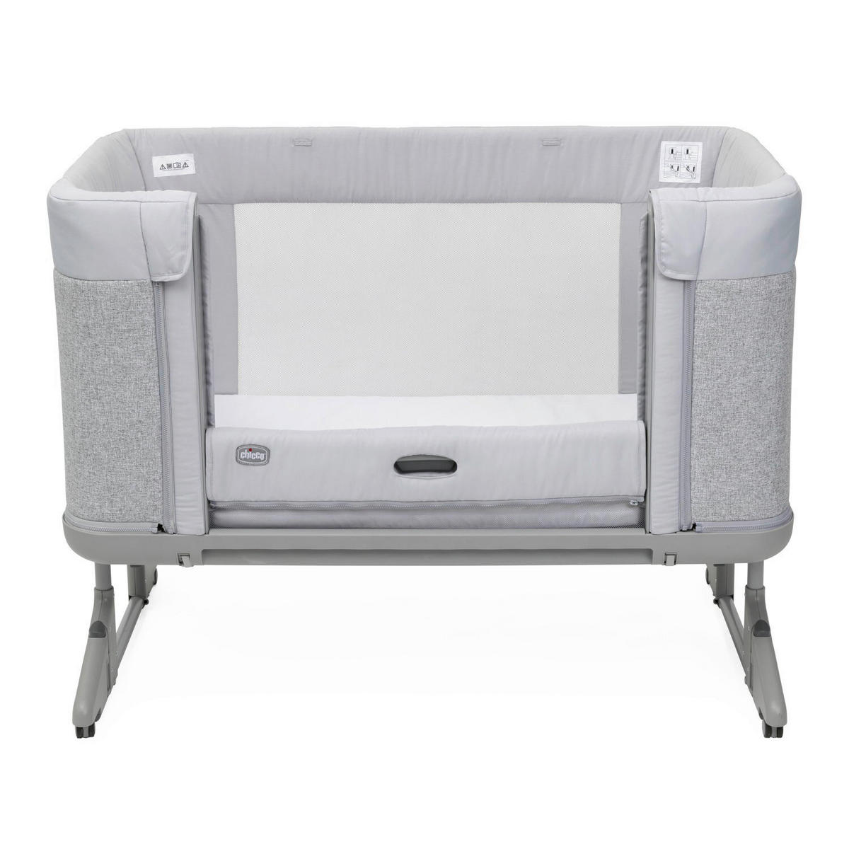 BEISTELLBETT NEXT2ME FOREVER  - Hellgrau, Basics (121/91,1/73,8cm) - Chicco