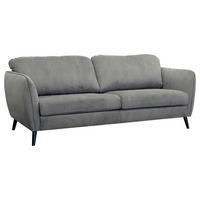 SOFFA i trä, metall, textil grå  - svart/grå, Klassisk, metall/trä (212/91/94cm) - Carryhome