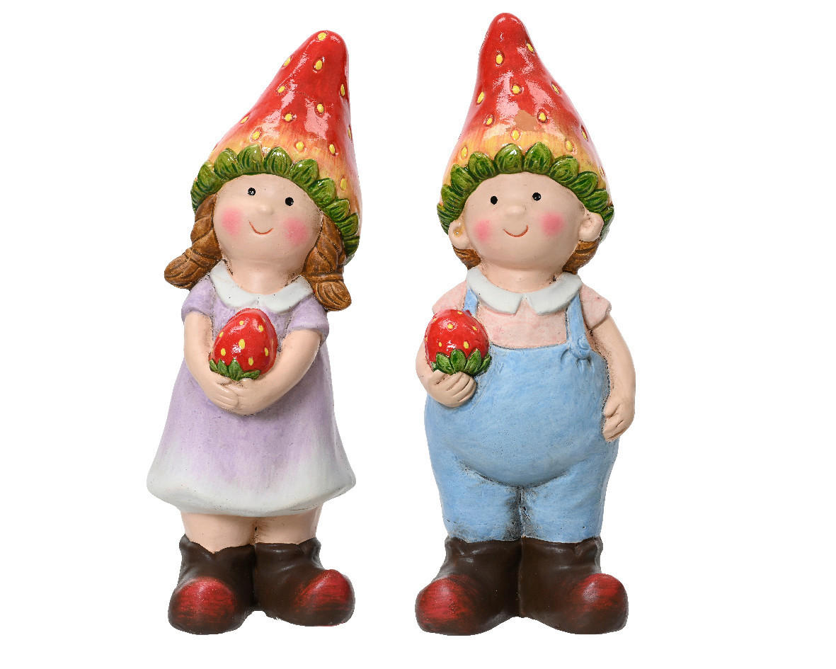 DEKOZWERG - Multicolor, LIFESTYLE, Stein (7,5/8/21cm)