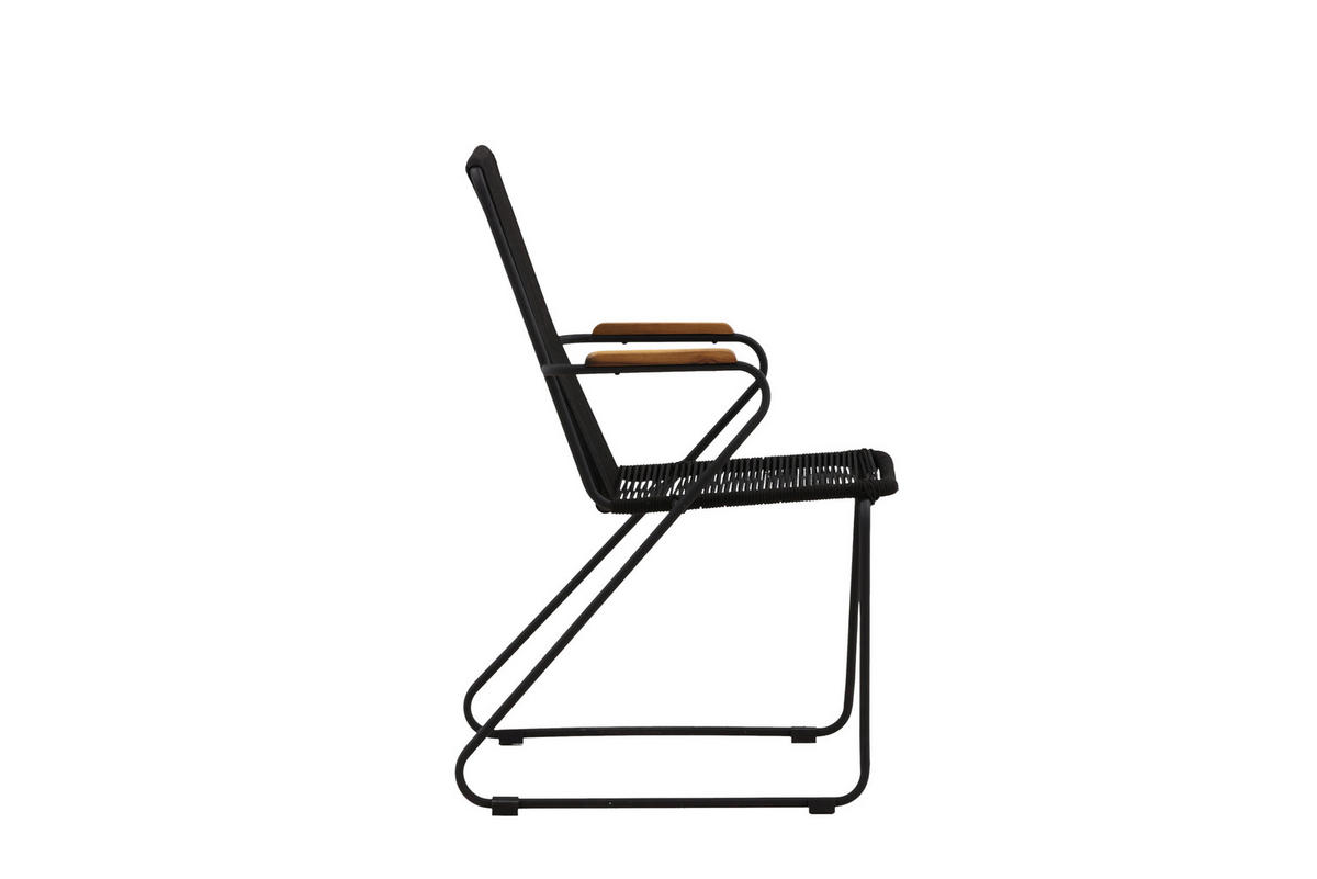 TRÄDGÅRDSSTOL i metall svart  - svart, Klassisk, metall (55/82/51cm) - Gardenson