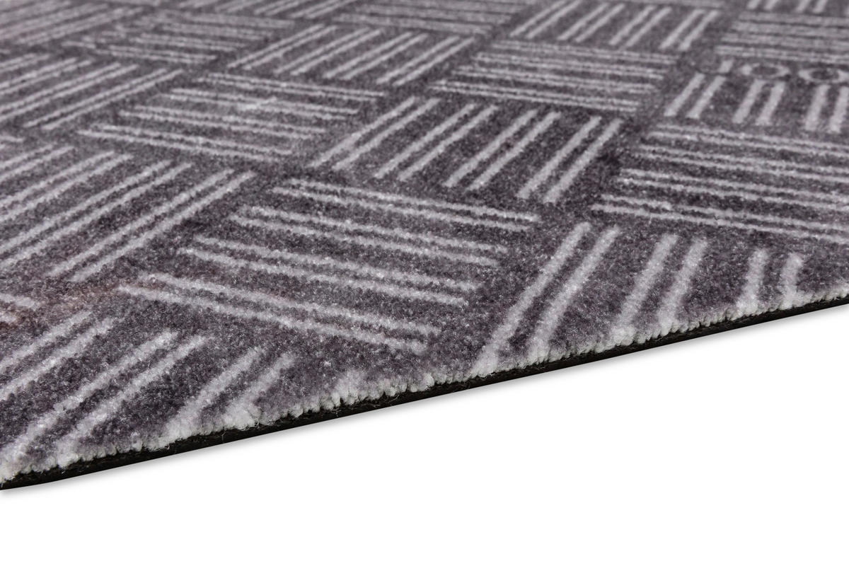 FUSSMATTE - Grau, Design, Kunststoff (50/70cm) - Joop!