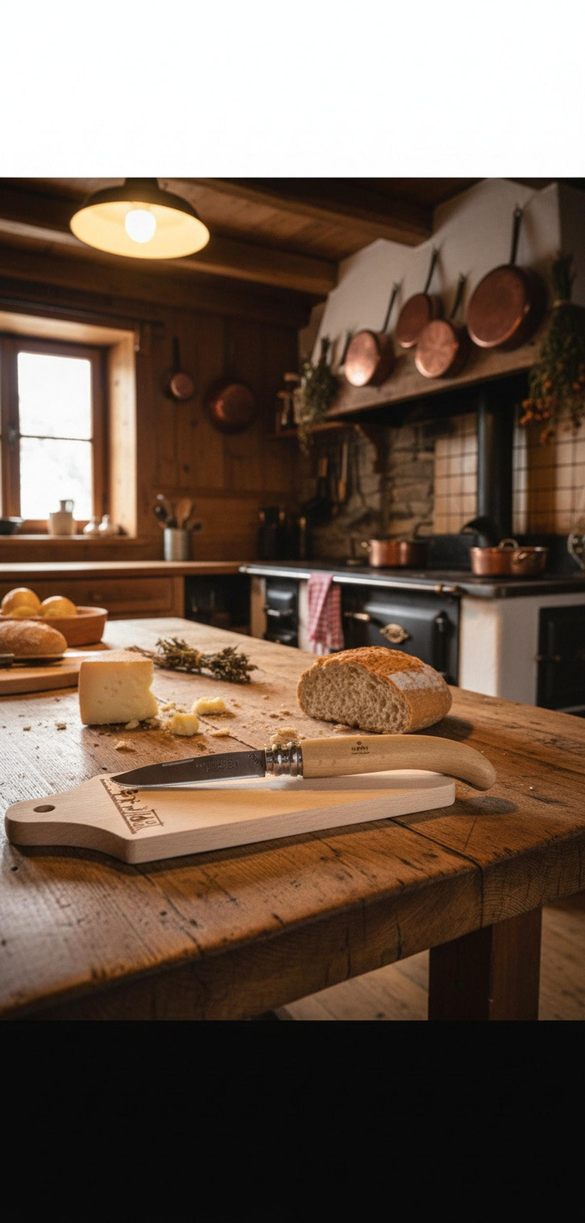 SCHNEIDEBRETT 8/3/20,00 cm  - Hellbraun, Basics, Holz/Metall (8/3/20,00cm) - Heidi Cheese Line