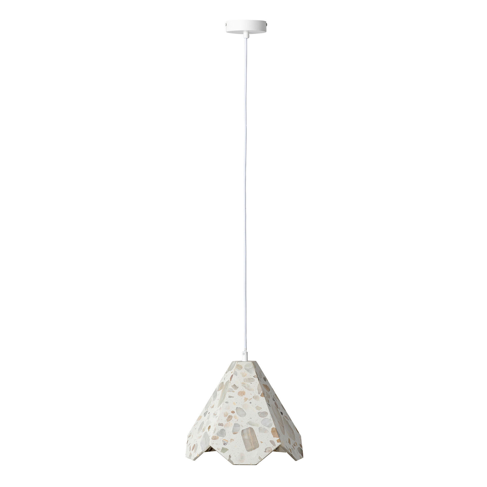 HÄNGELEUCHTE 26,4/26,2/150 cm  - Beige, Basics, Stein (26,4/26,2/150cm) - Osram
