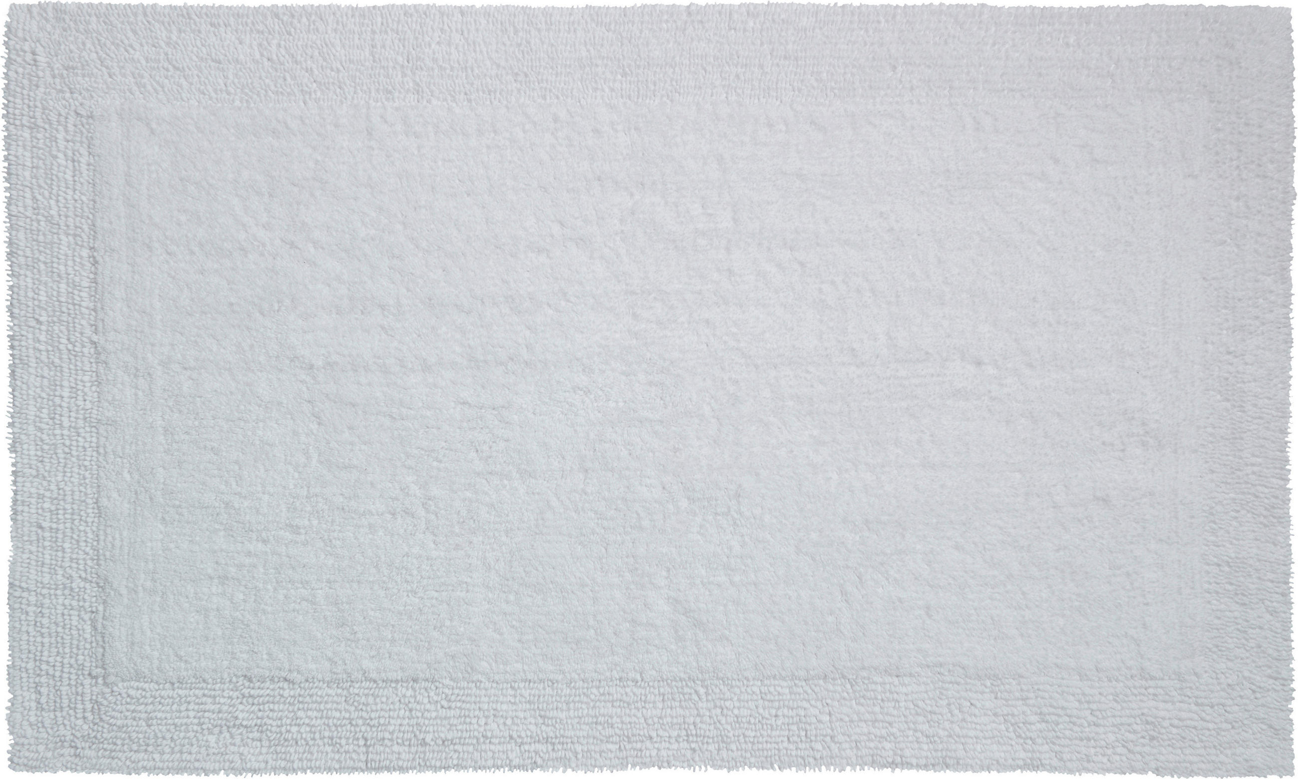 BADTEPPICH Luxor Weiß 50/80 cm  - Weiß, Basics, Kunststoff/Textil (50/80cm) - Grund