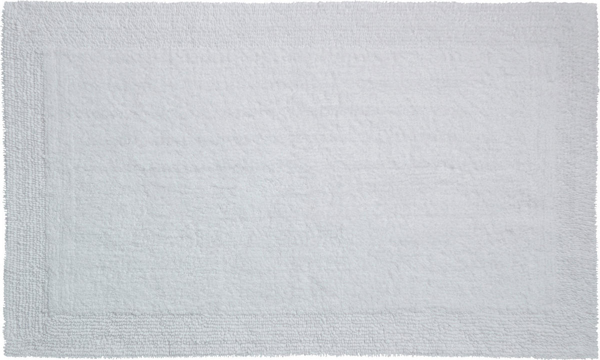 BADTEPPICH Weiß 50/80 cm  - Weiß, Basics, Kunststoff/Textil (50/80cm) - Grund