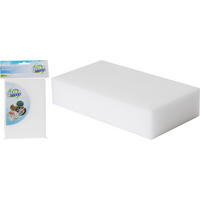 TVÄTTSVAMP - vit, Basics, plast (11,5/2,5/6,5cm)