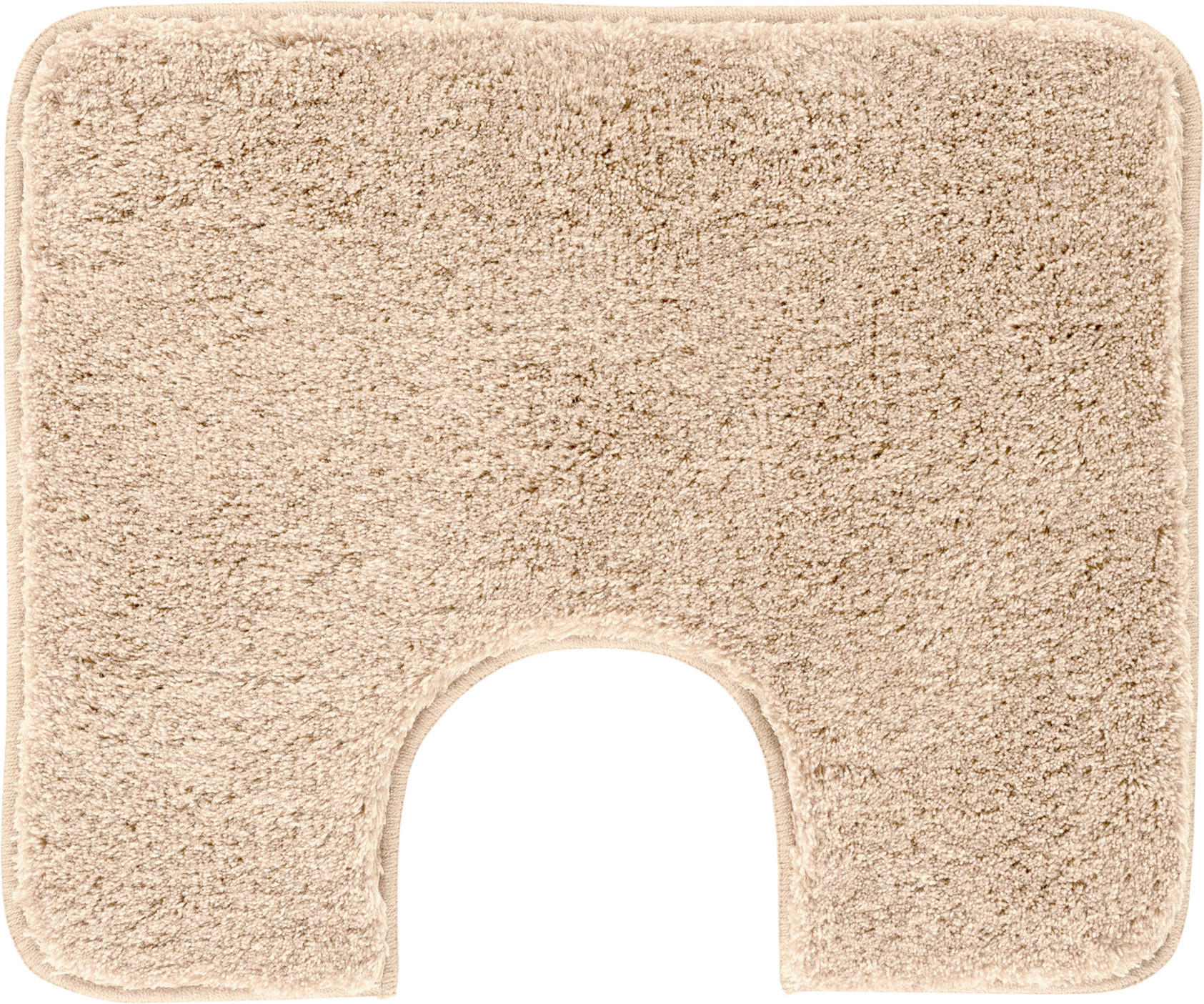 WC-VORLEGER Beige 50/60 cm  - Beige, Basics, Kunststoff/Textil (50/60cm) - Grund