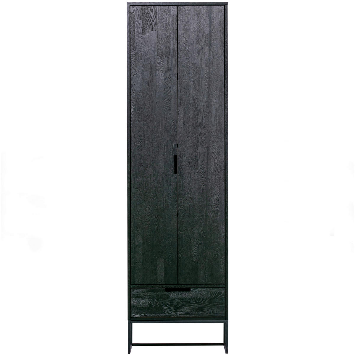 MEHRZWECKSCHRANK 60/210/36 cm  in Schwarz  - Schwarz, Design, Holz/Holzwerkstoff (60/210/36cm) - Livetastic