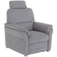 SESSEL in Silberfarben  - Silberfarben, MODERN, Holz/Textil (88/96/89cm) - Livetastic