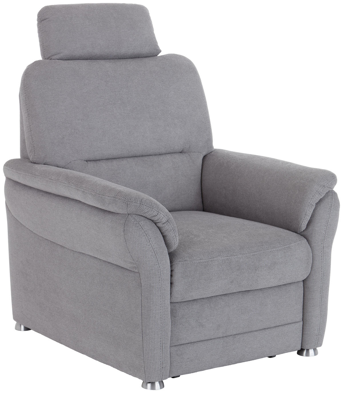 SESSEL in Silberfarben  - Silberfarben, MODERN, Holz/Textil (88/96/89cm) - Livetastic