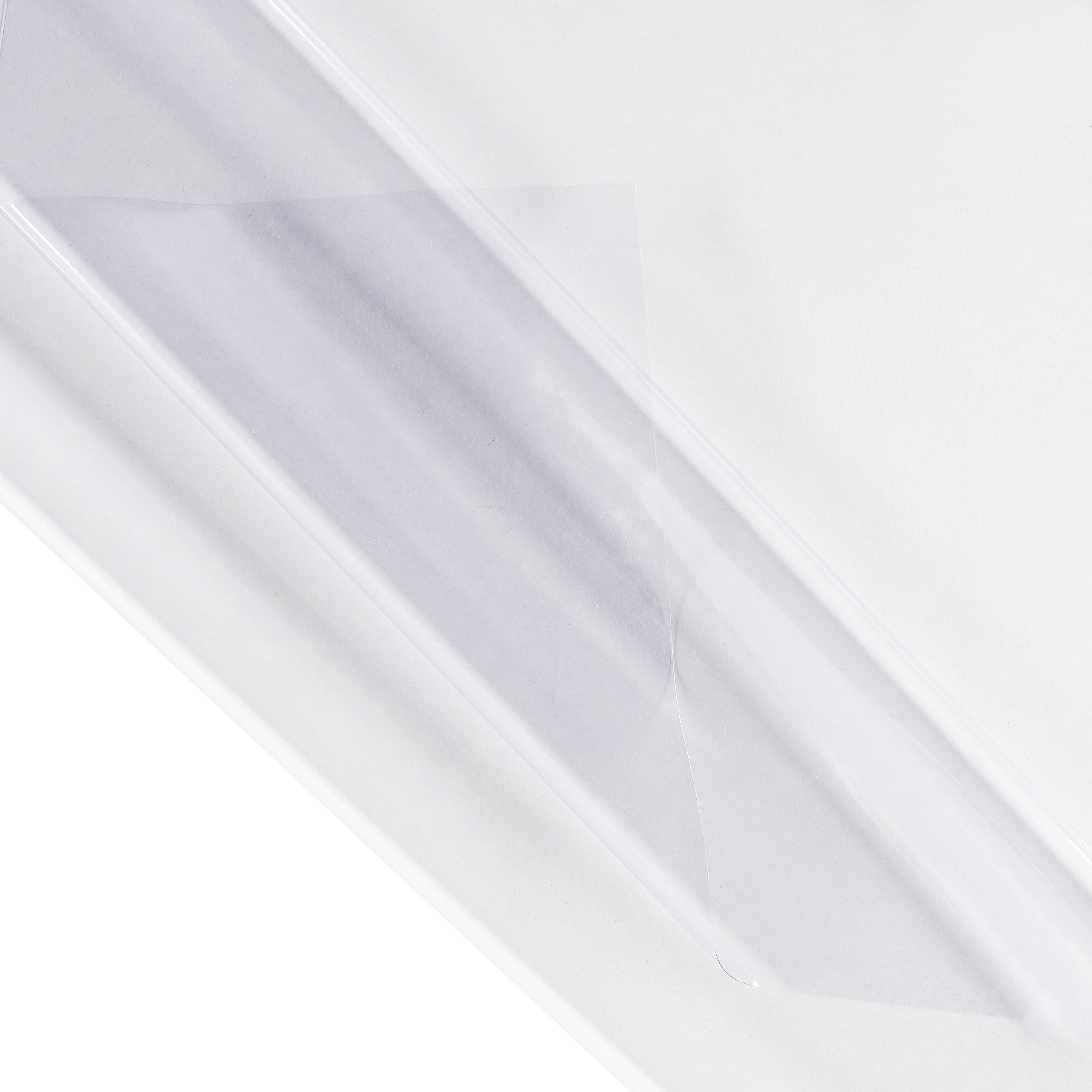 TISCHSCHONER  130 cm  - Transparent, Basics, Kunststoff (130cm)