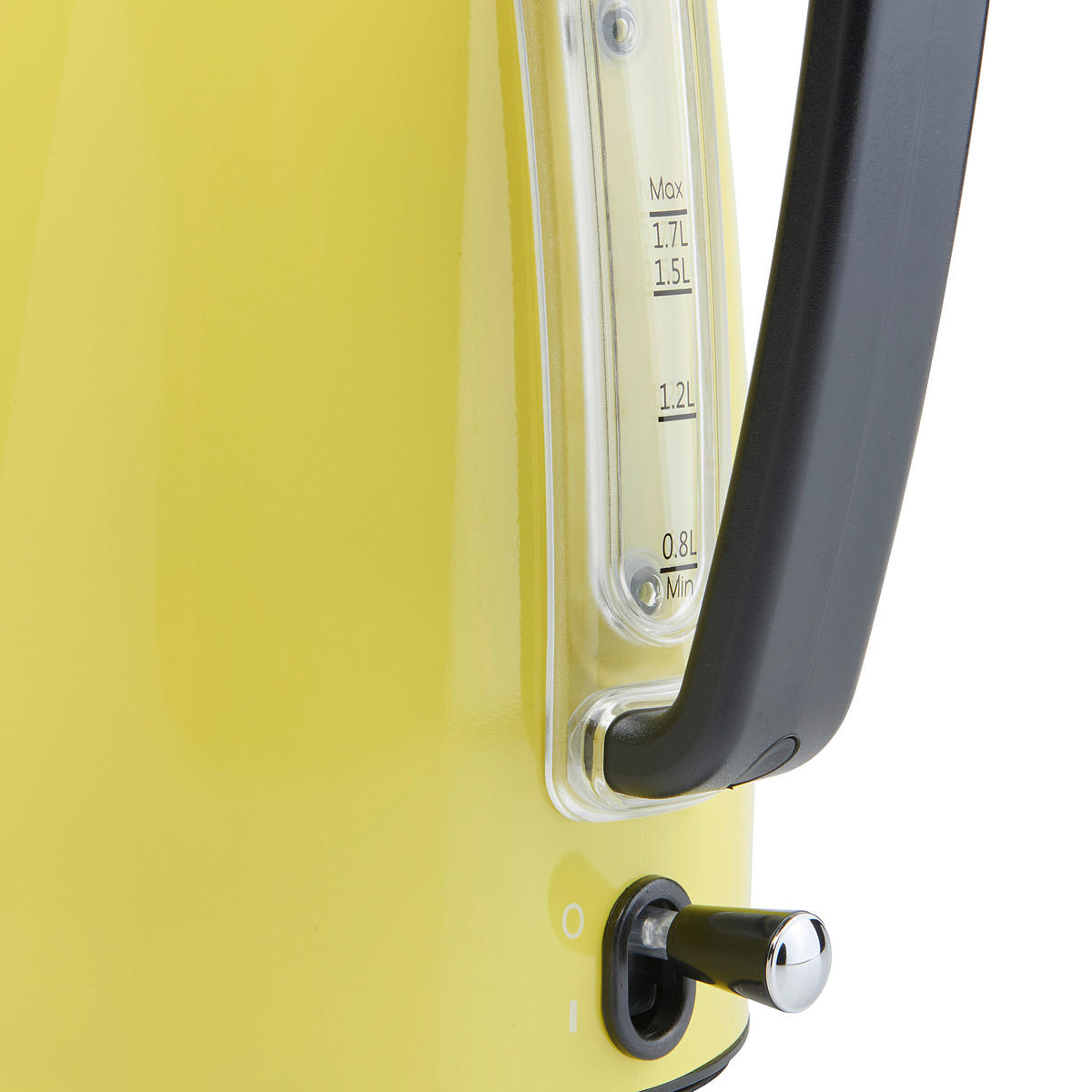 WASSERKOCHER 1,7 l  - Gelb, Trend, Kunststoff/Metall (20/18/24cm)