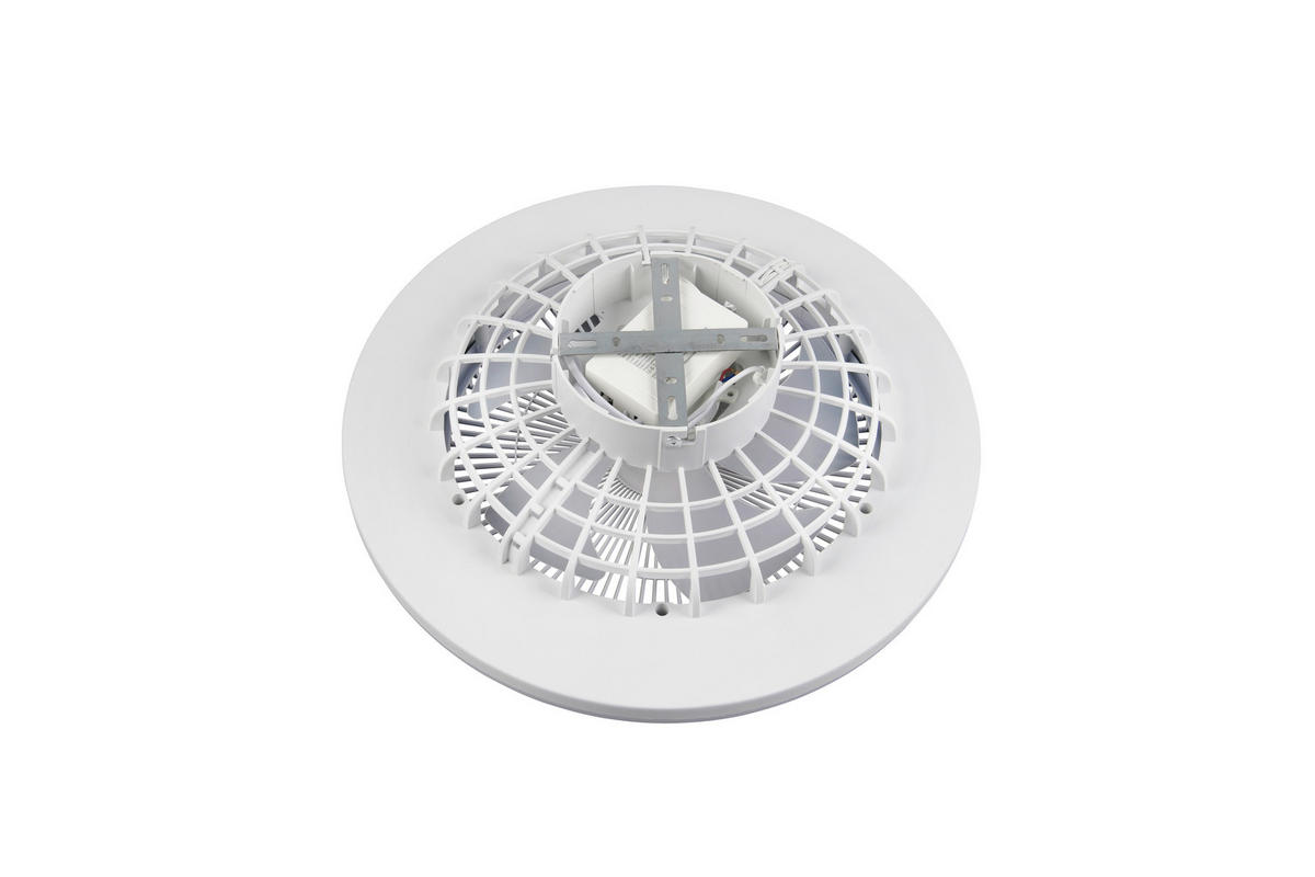 DECKENVENTILATOR - Weiß, Design, Kunststoff (0/14cm)