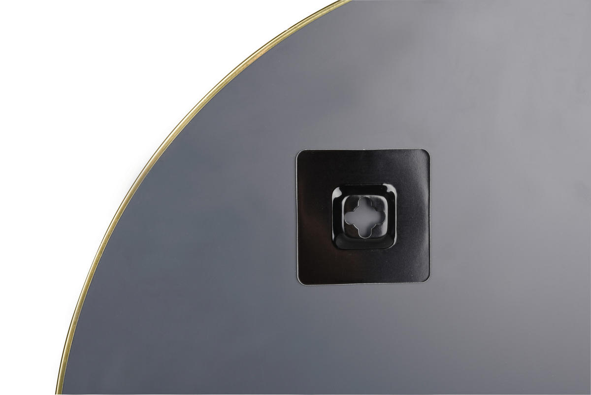 WANDSPIEGEL Goldfarben  - Goldfarben, Trend, Glas/Metall (50/50/0,5cm) - Boxxx