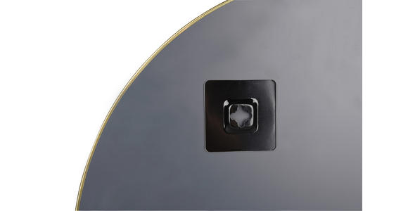 WANDSPIEGEL 50/50/0,5 cm  - Goldfarben, Trend, Glas/Metall (50/50/0,5cm) - Boxxx