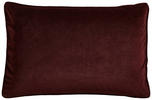 KISSENHÜLLE Zenato Samt Uni 40/60 cm  - Bordeaux, Basics, Textil (40/60cm) - Ambiente