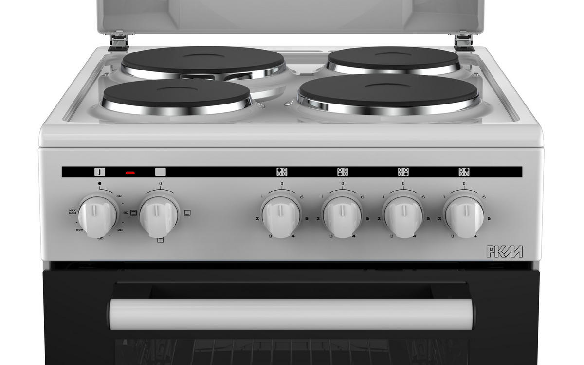 HERD PKM EH4-50KPQ  - Weiß, Basics, Metall (49.8/86/61cm) - PKM