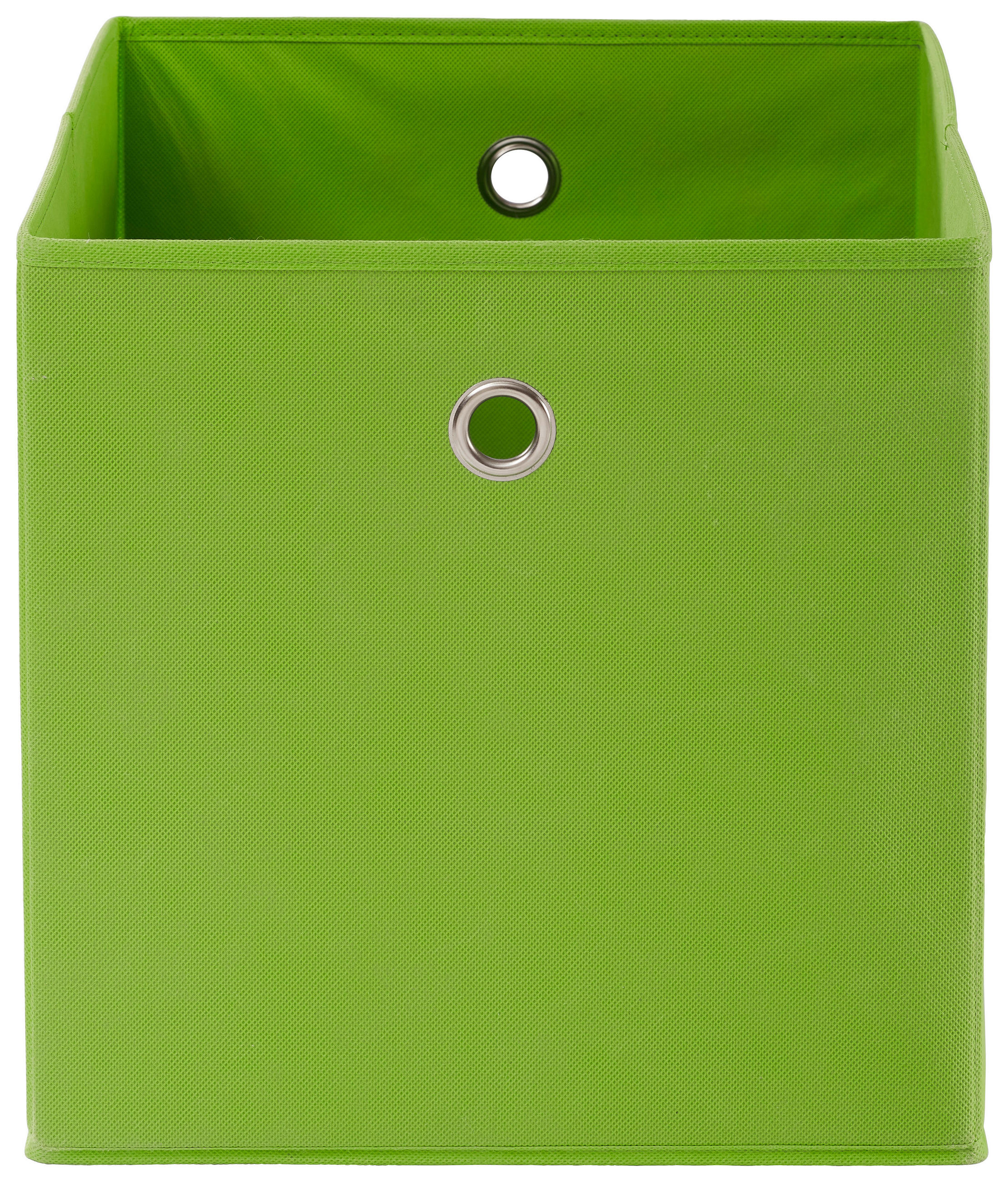 CUTIE PLIABILĂ - argintiu/verde, Design, carton/metal (32/32/32cm) - Carryhome