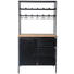 BAR in Schwarz, Akaziefarben - Schwarz/Akaziefarben, Trend, Holz/Holzwerkstoff (80/153/45cm) - Ambia Home BAR in Schwarz, Akaziefarben - Schwarz/Akaziefarben, Trend, Holz/Holzwerkstoff (80/153/45cm) - Ambia Home