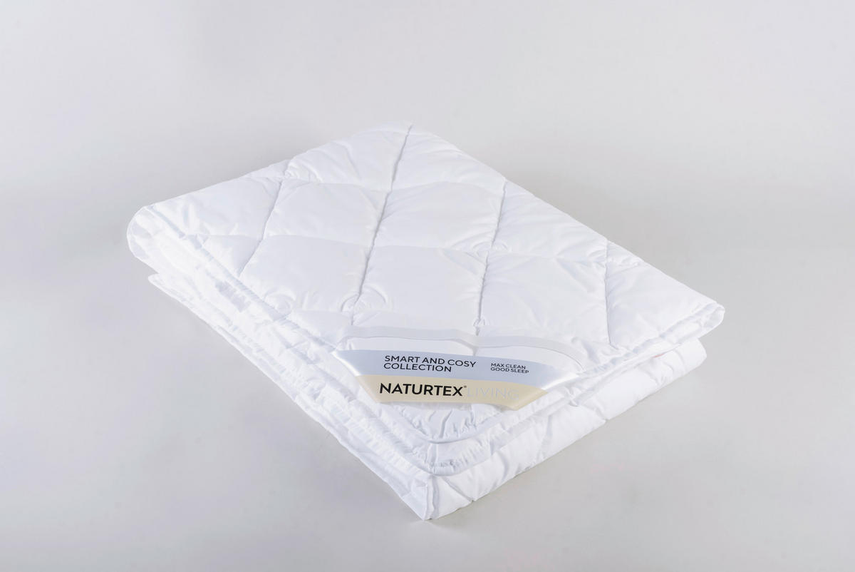 MATRACVÉDŐ 90/200 cm  - fehér, Basics, textil (90/200cm) - Naturtex