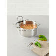 BRATENTOPF Perfect Cooking 2,4 l  - Klar/Edelstahlfarben, Basics, Glas/Metall (20/9,5cm) - Homeware Profession.