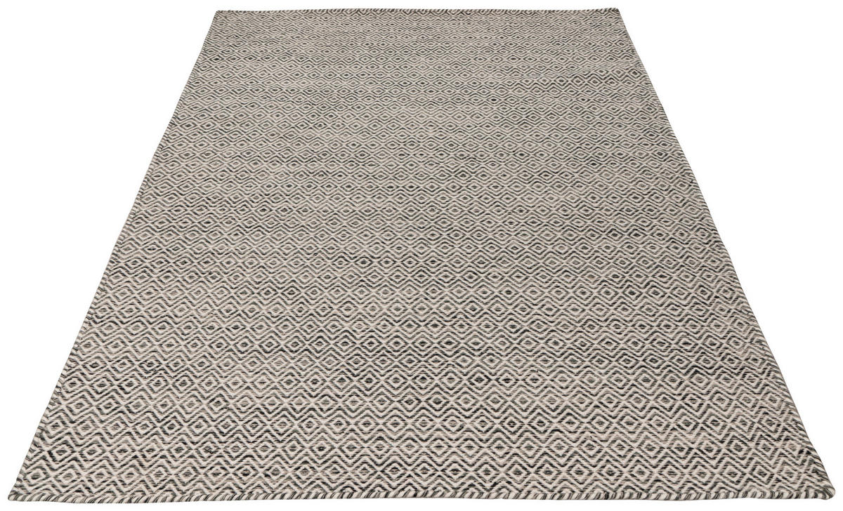 KOBEREC TKANÝ NA PLOCHO, 120/170 cm, barvy grafitu - barvy grafitu, Natur, textil (120/170cm)