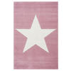 KINDERTEPPICH 120/180 cm Happy Rugs  - Rosa/Weiß, Trend, Textil (120/180cm)