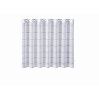 KURZGARDINE  140/75 cm  - Weiß, KONVENTIONELL, Textil (140/75cm)