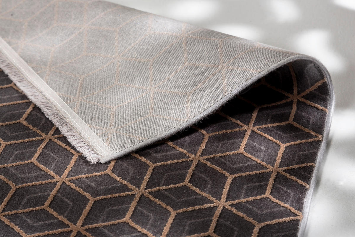 TKANÝ KOBEREC, 170/240 cm, antracitová - antracitová, Design, textil (170/240cm) - Joop!